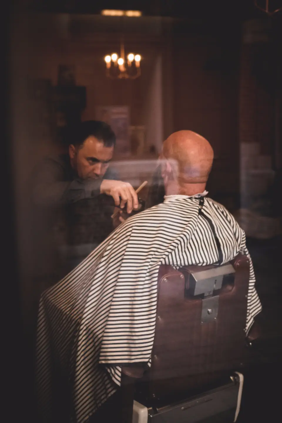 Trabajo de Barbería Cuchilla Fina, Belén